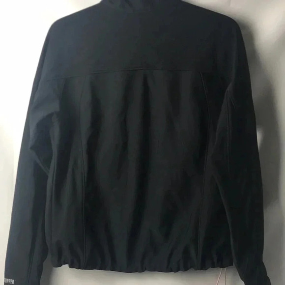LL BEAN WINDSTOPPER WOMENS SIZE LARGE BLACK JACKET - Picture 11 of 12